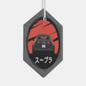 MK4スープラ ガラスオーナメント (正面右)