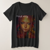 MK プラスサイズTシャツ (デザイン正面)