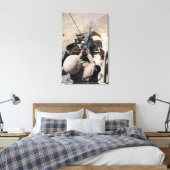 MK-19自動手榴弾ランチャー キャンバスプリント (インサイチュ (寝室))