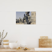 MK-48で武装した兵士 ポスター (キッチン)