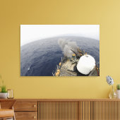 MK-75 76mm砲 キャンバスプリント (インサイチュ (リビング))