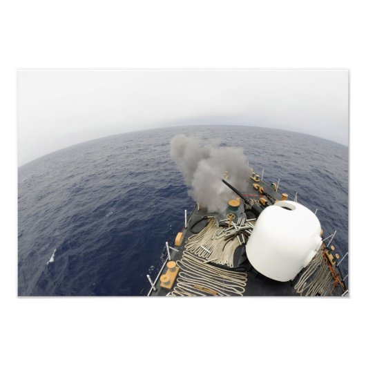 MK-75 76mm砲 フォトプリント (正面)