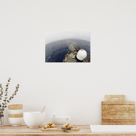 MK-75 76mm砲 ポスター (キッチン)