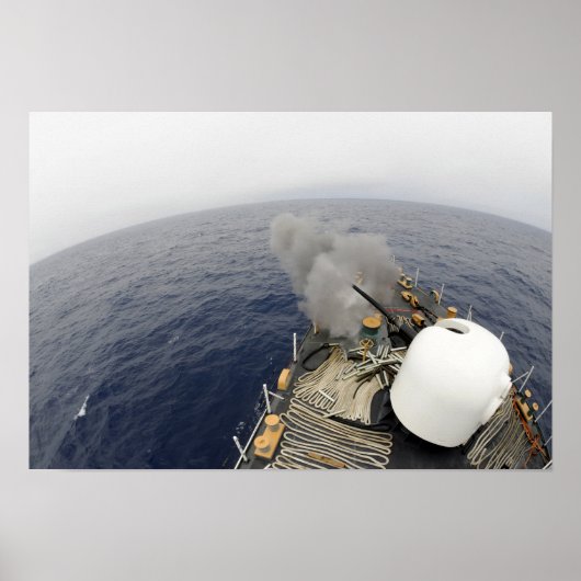 MK-75 76mm砲 ポスター (正面)