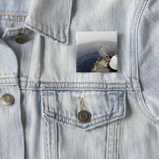 MK-75 76mm砲 缶バッジ (インサイチュ)