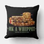 MK A Whipet World War One British Medium Tank WWI クッション (正面)