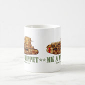 MK A Whipet World War One British Medium Tank WWI コーヒーマグカップ (中央)