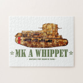 MK A Whipet World War One British Medium Tank WWI ジグソーパズル
