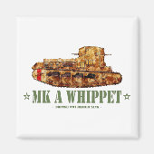 MK A Whipet World War One British Medium Tank WWI マグネット (正面)