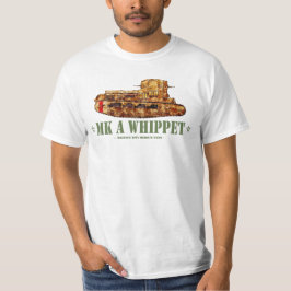 MK A Whipet World War One British Medium Tank WWI Tシャツ
