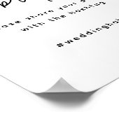 Mkdern共有愛の結婚hshtag記号 ポスター (角)