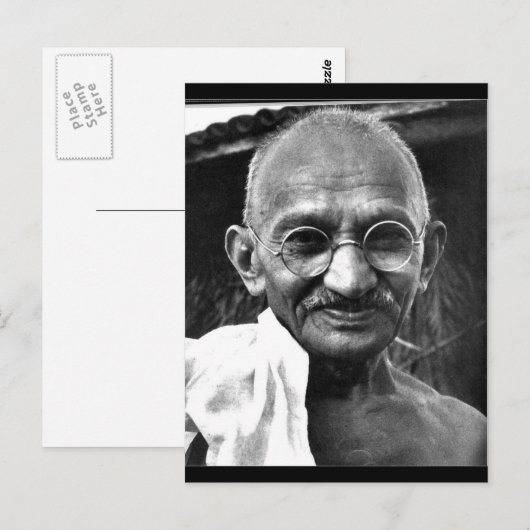 MKGandhi ポストカード (正面/裏面)