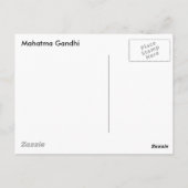 MKGandhi ポストカード (裏面)