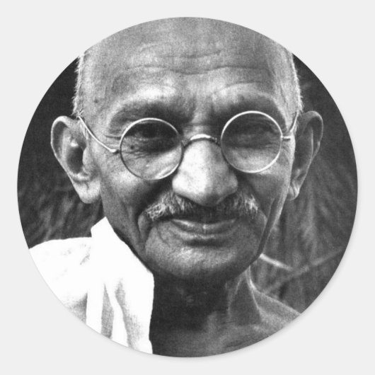 MKGandhi ラウンドシール (正面)