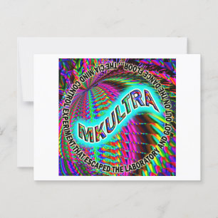 MKULTRA – 実験室から脱出… ポストカード