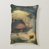 ML Greerによる『復活のキリスト』墓の前で アクセントクッション (裏面(縦))