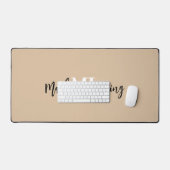 ML Pro Desk Mat – Crafted for Visionaries & Doers デスクマット (キーボード&マウス)
