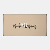 ML Pro Desk Mat – Crafted for Visionaries & Doers デスクマット (正面)