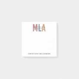 MLA医パーソナライズされた師助手 ポストイット