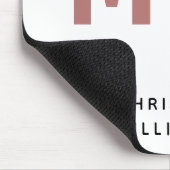 MLA医パーソナライズされた師助手 マウスパッド (コーナー)