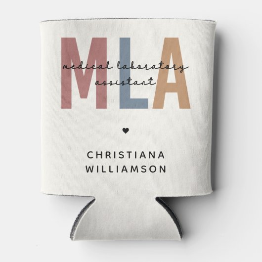 MLA医パーソナライズされた師助手 缶クーラー (正面)