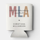 MLA医パーソナライズされた師助手 缶クーラー (裏面)