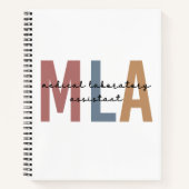 MLA臨床検査助手 ノートブック (正面)