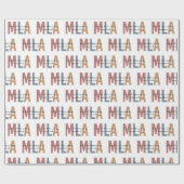 MLA臨床検査助手 ラッピングペーパー (フラット)