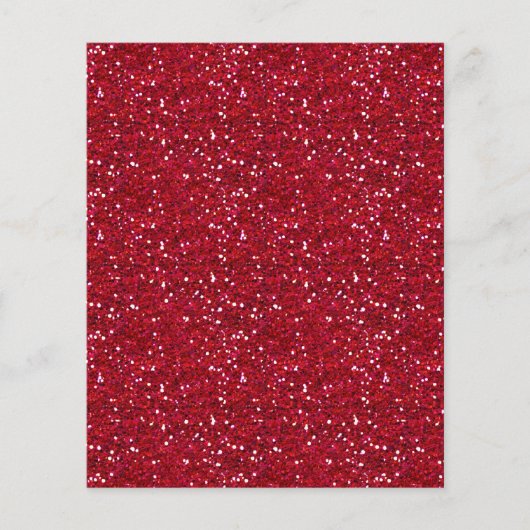 MLA ダーク ホット ピンク ガーリー グリッター 背景 テンプレート チラシ (正面)