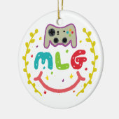 MLG - メジャーリーグゲーマー セラミックオーナメント (左)