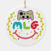 MLG - メジャーリーグゲーマー セラミックオーナメント (裏面)
