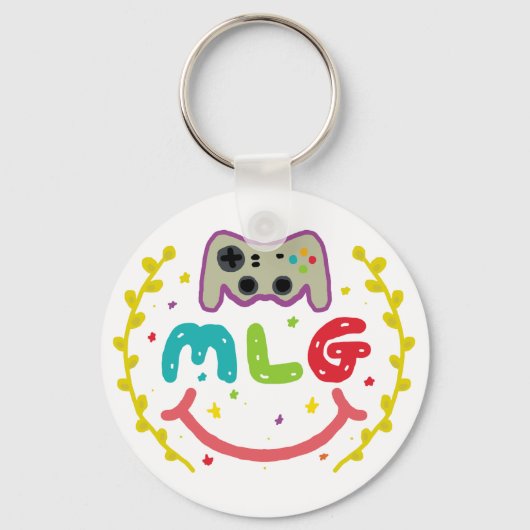 MLG - Major League Gamer キーホルダー (正面)