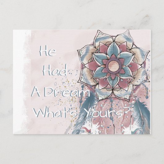 MLKの夢 ポストカード (正面)