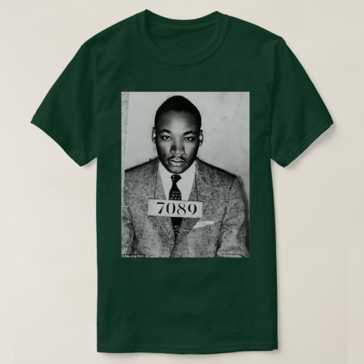 MLKムグショット Tシャツ (デザイン正面)