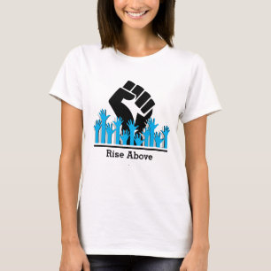 MLK BHMパワーが上に上昇カスタマイズ Tシャツ