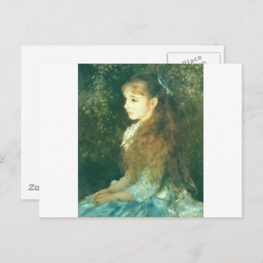 Mlle_Irene_Cahen_Anvers ポストカード (正面/裏面)