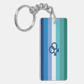 MLMゲイオスプライドフラグ キーホルダー (正面左)