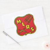 MLRSフィールド砲兵 スクエアシール (封筒)