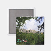 MLS015 ISERNIA, Hilw, Molise,イタリア,冷蔵庫 マグネット (正面/裏面)