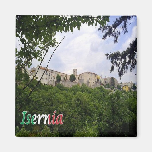 MLS015 ISERNIA, Hilw, Molise,イタリア,冷蔵庫 マグネット (正面)