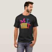 MLTお洒落おもしろい頭字研究室 Tシャツ (正面フル)