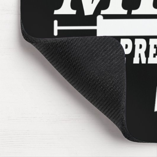 MLTのスローガンの素晴らしく、精密な衛生検査隊TECH マウスパッド (コーナー)