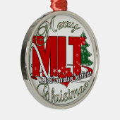 MLTクリスマス医学研究所 メタルオーナメント (右)