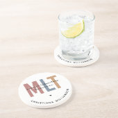 MLT医パーソナライズされた療検査技師 コースター (側面)