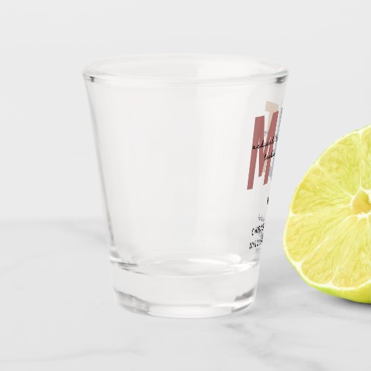 MLT医パーソナライズされた療検査技師 ショットグラス (左)