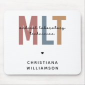 MLT医パーソナライズされた療検査技師 マウスパッド (正面)