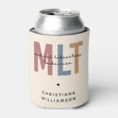 MLT医パーソナライズされた療検査技師 缶クーラー (缶正面)