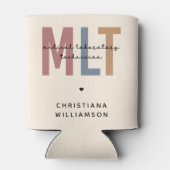 MLT医パーソナライズされた療検査技師 缶クーラー (裏面)