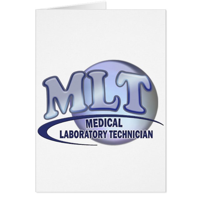 MLT FunBlueロゴ – 医学部検査技師 (正面)