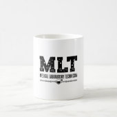 MLT Medical Laboratory Technician Science Lab Tech コーヒーマグカップ (中央)